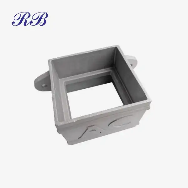 Square Pipe Fitting With Ears